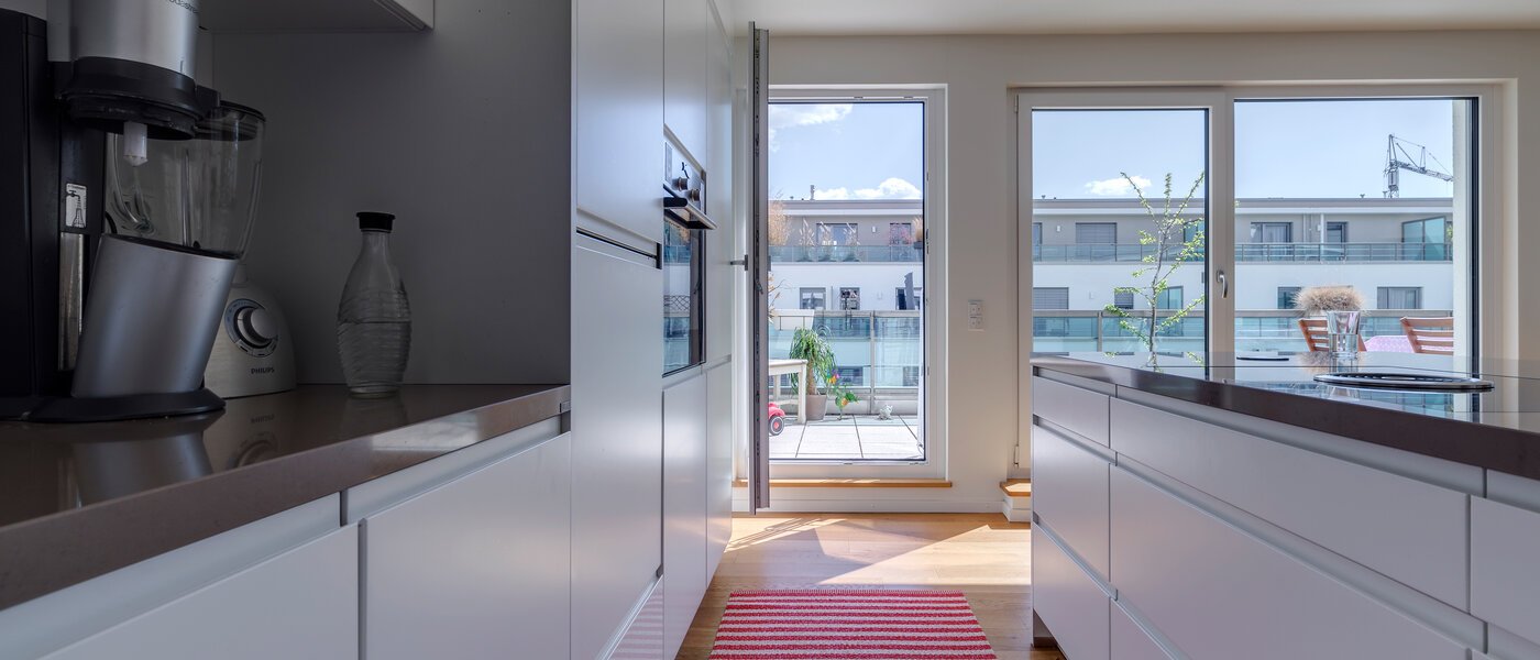 квартира München Mittersendling 04 кухня 10537