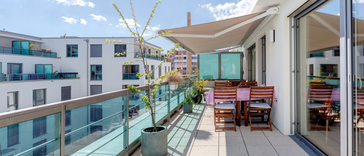 квартира München Mittersendling 01 терраса 10537