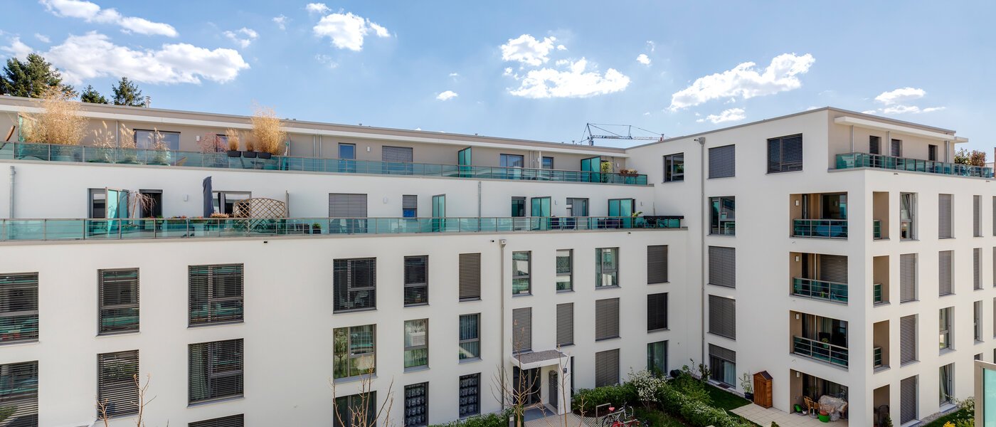 квартира München Mittersendling 01 вид из окна 10537