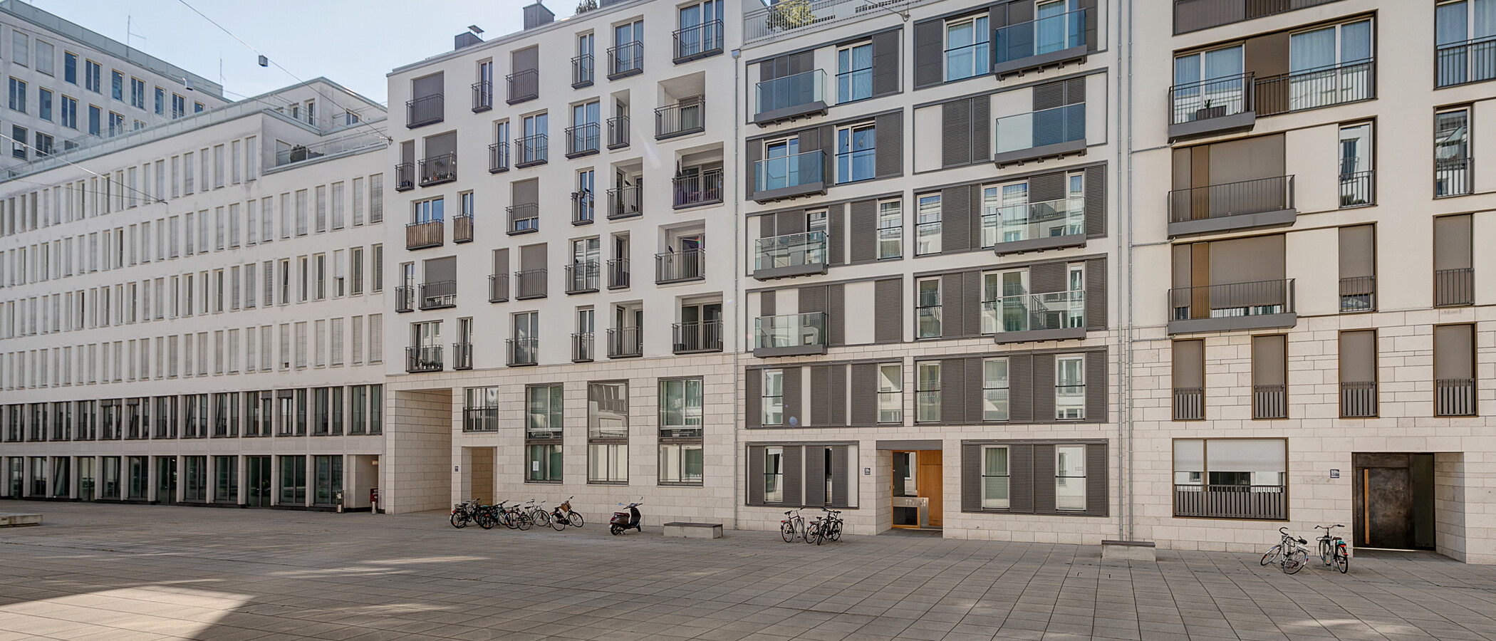 квартира München Maxvorstadt - Westen 02 вид из окна 10538