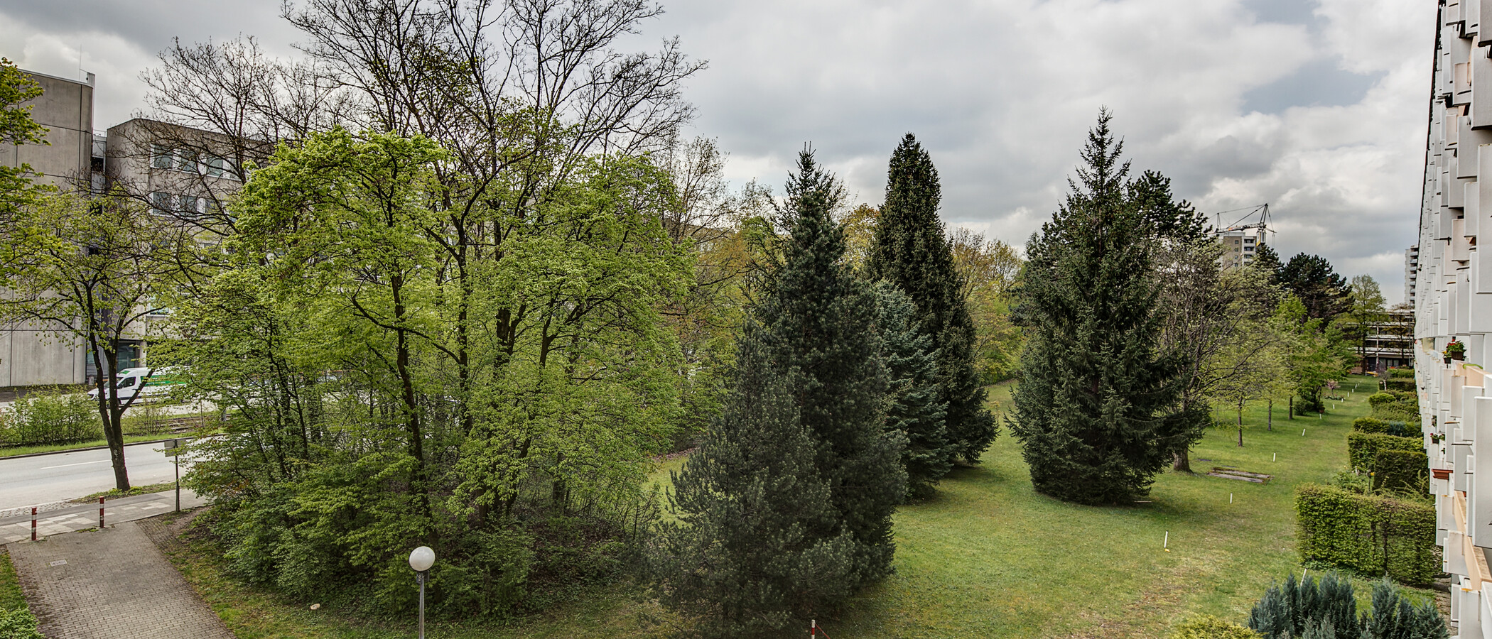 квартира München Obersendling 01 вид из окна 10548