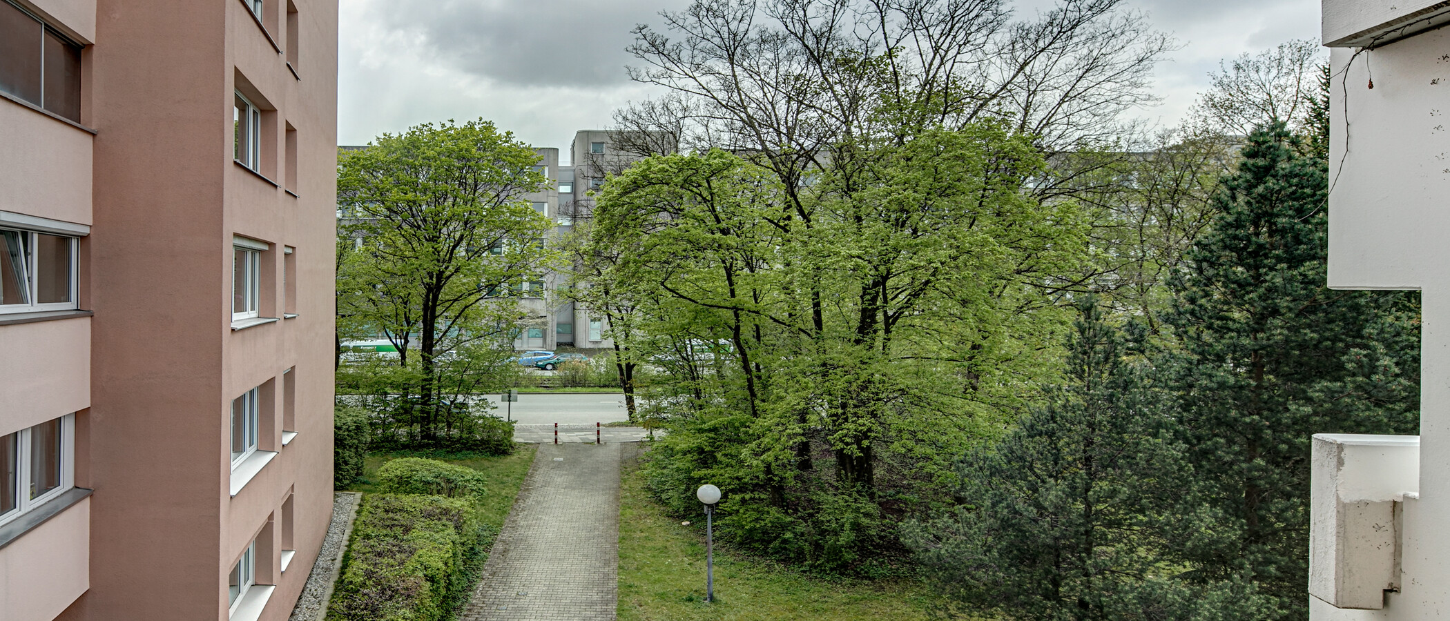 квартира München Obersendling 02 вид из окна 10548