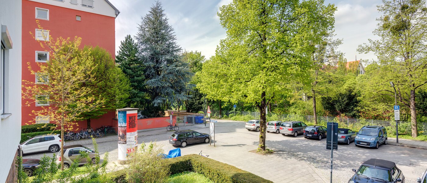 квартира München Haidhausen 01 вид из окна 10555