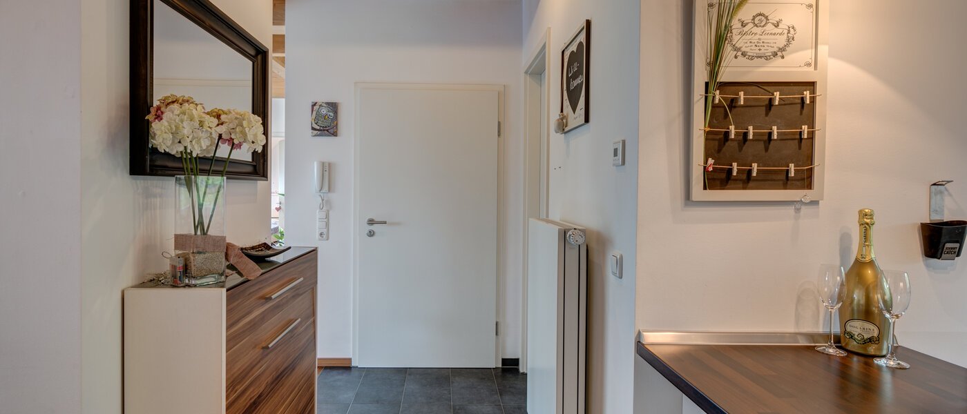 мансардная квартира München Obersendling 02 коридор 10566