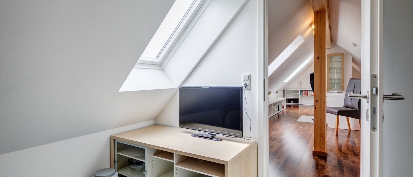мансардная квартира München Obersendling 03 гостевая комната 10566