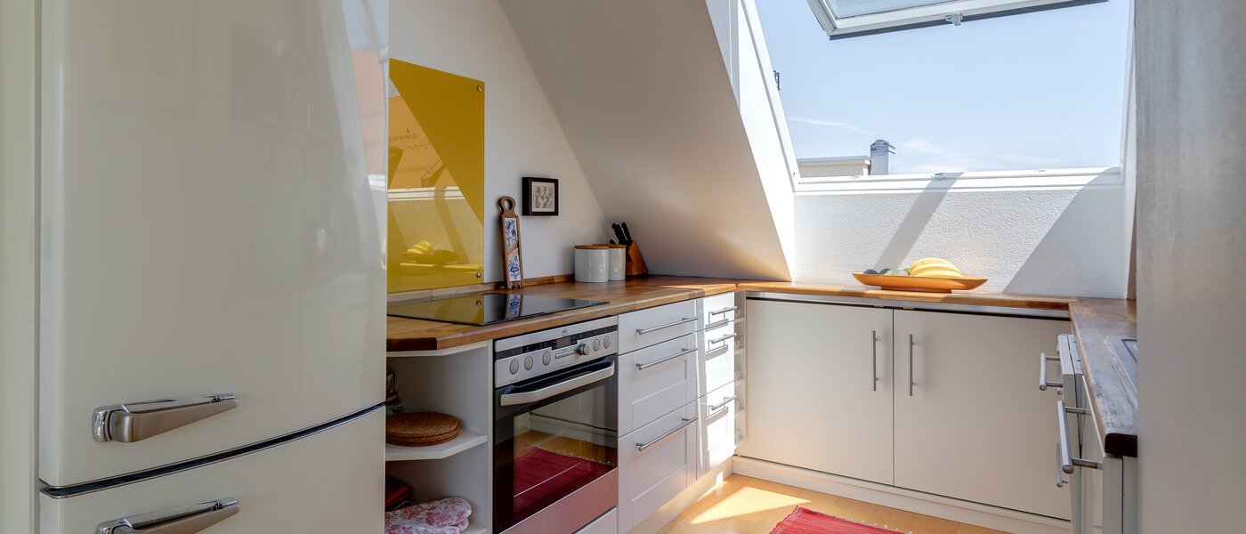 двухэтажная квартира München Sendling 02 кухня 10582