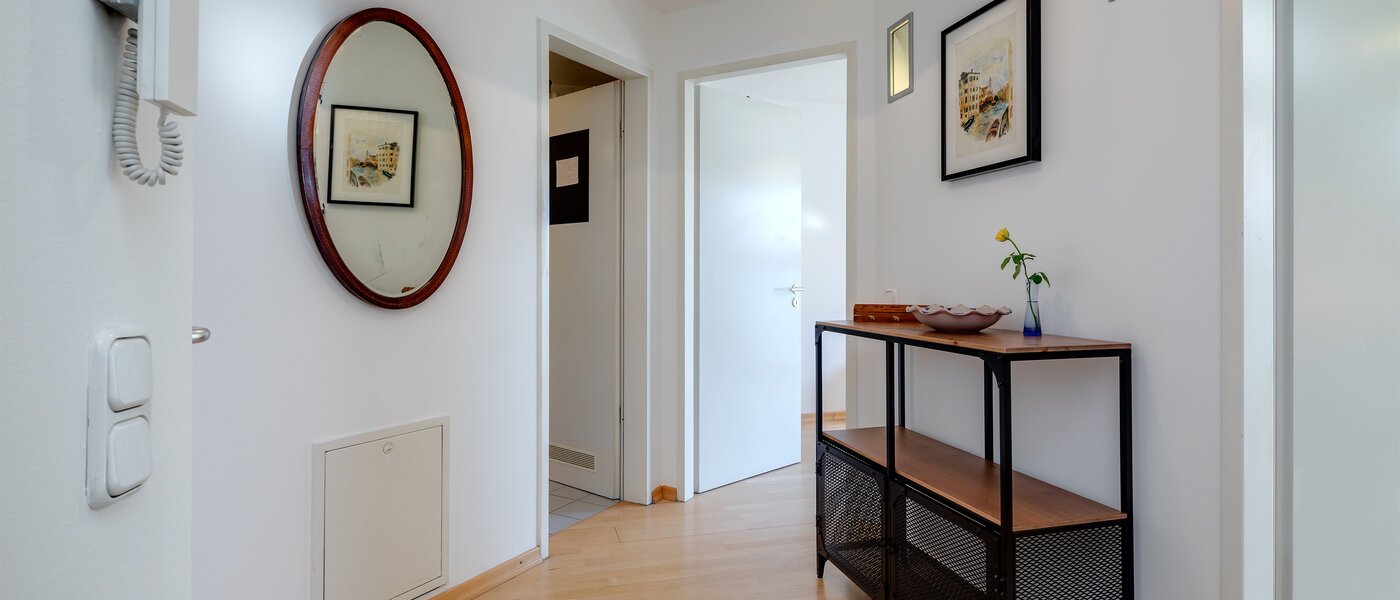 двухэтажная квартира München Sendling 01 коридор 10582