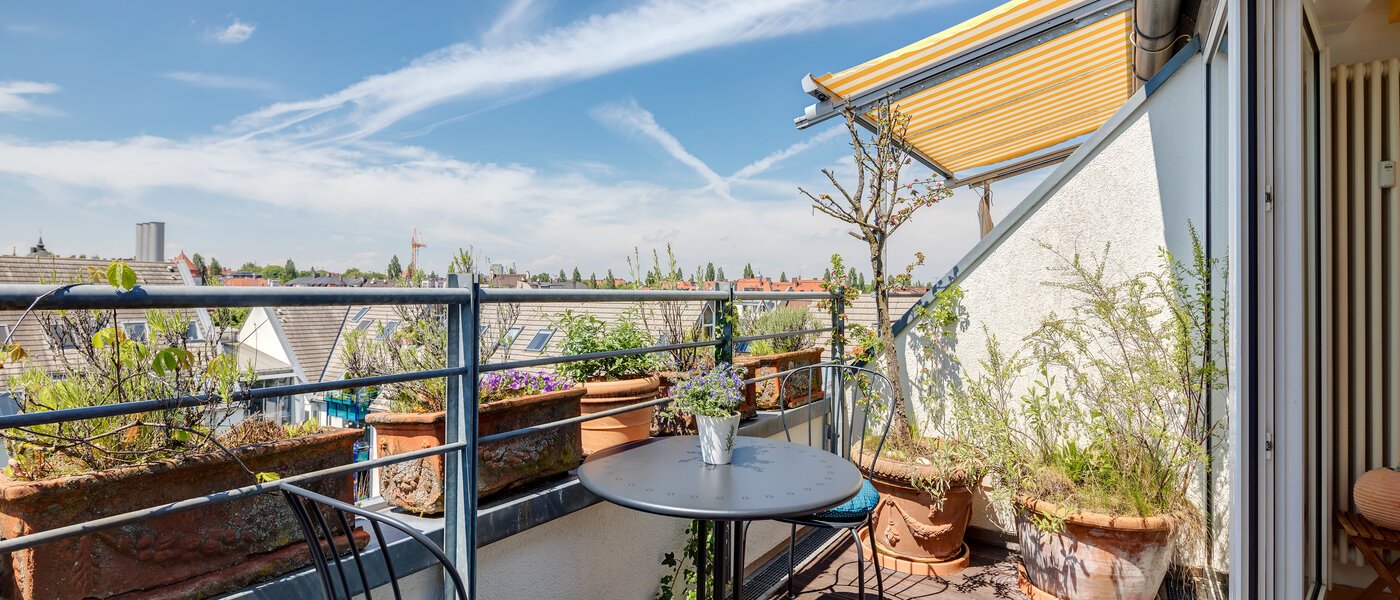 двухэтажная квартира München Sendling 01 терраса 10582