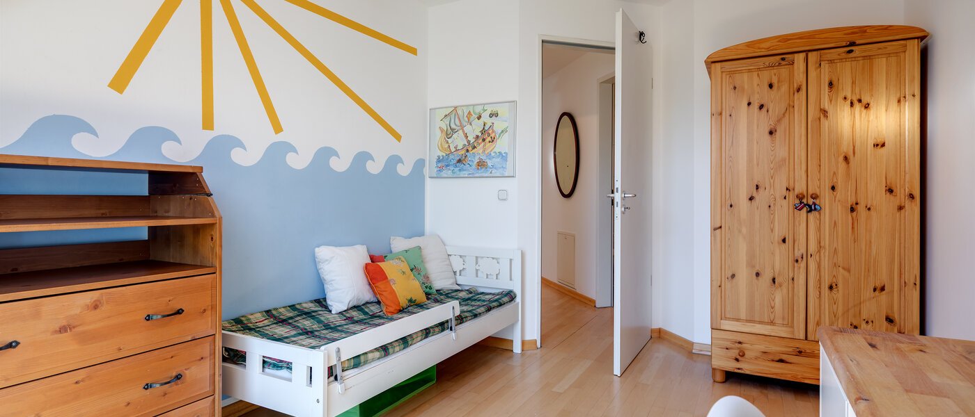 двухэтажная квартира München Sendling 03 гостевая комната 10582