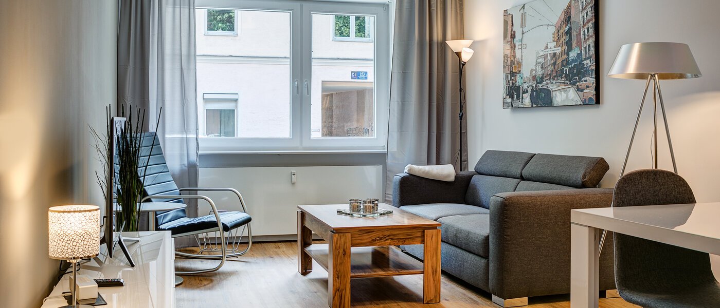 квартира München Westend 02 гостиная 10583