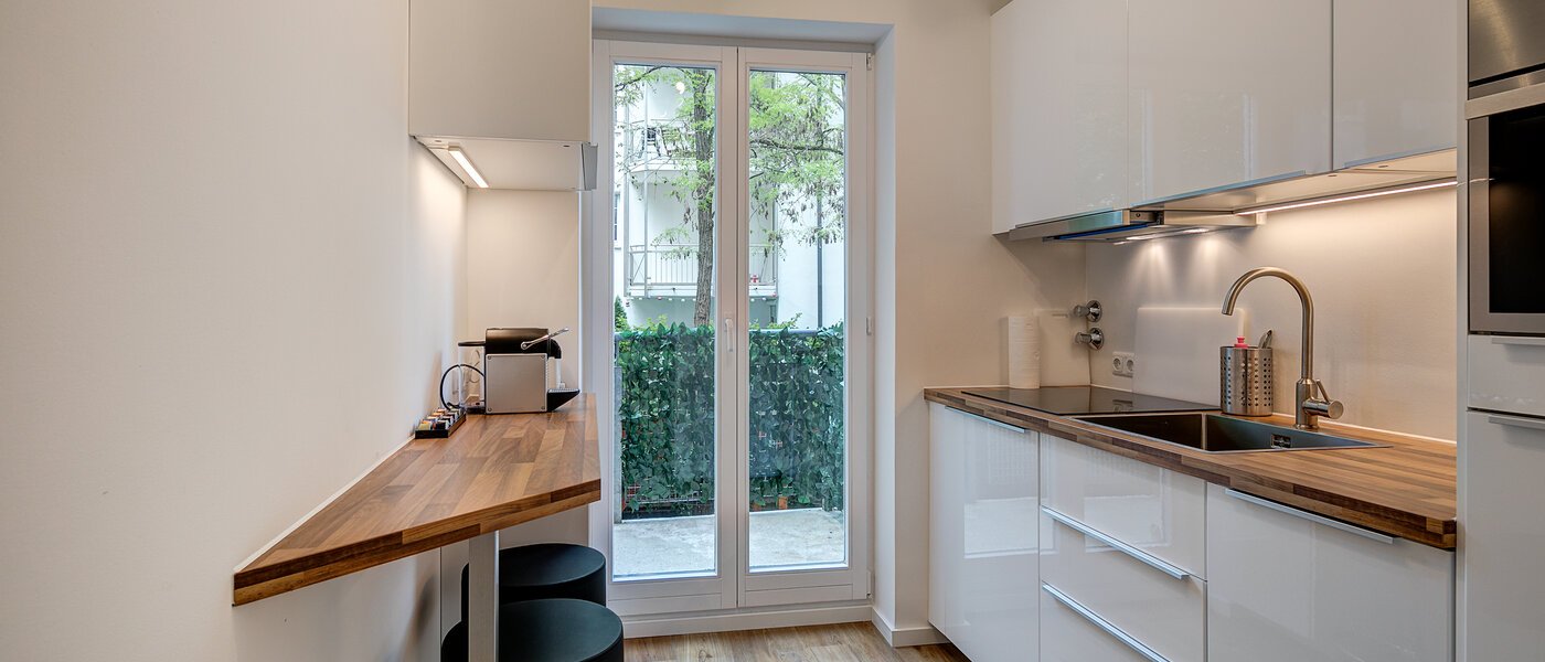 квартира München Westend 01 кухня 10583