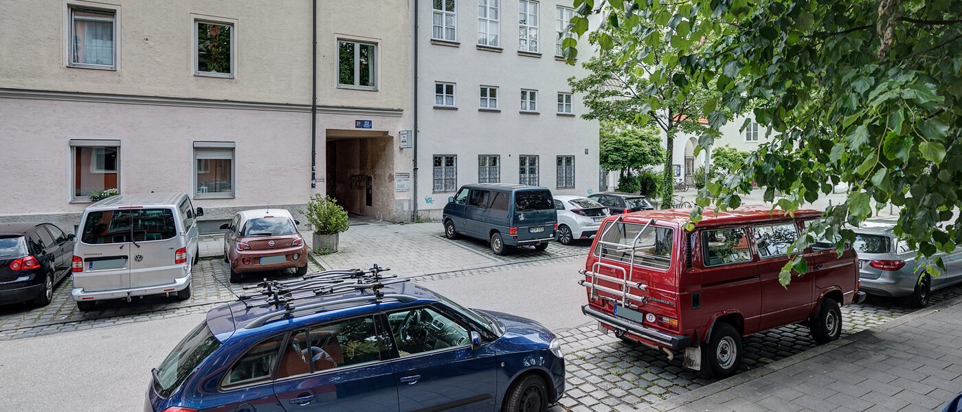 квартира München Westend 04 вид из окна 10583