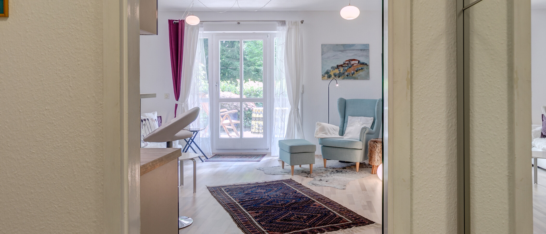 квартира München Schwabing-Georgenschwaige 02 коридор 10584