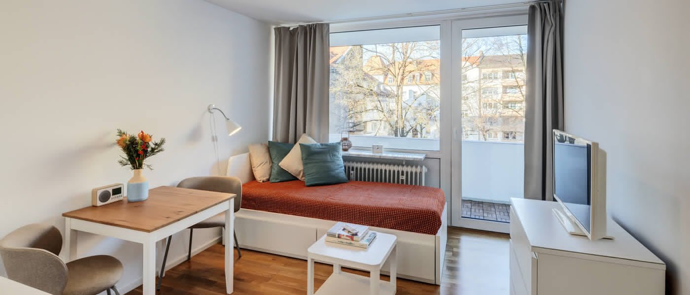 квартира München Neuhausen 01 жилое пространство 10591