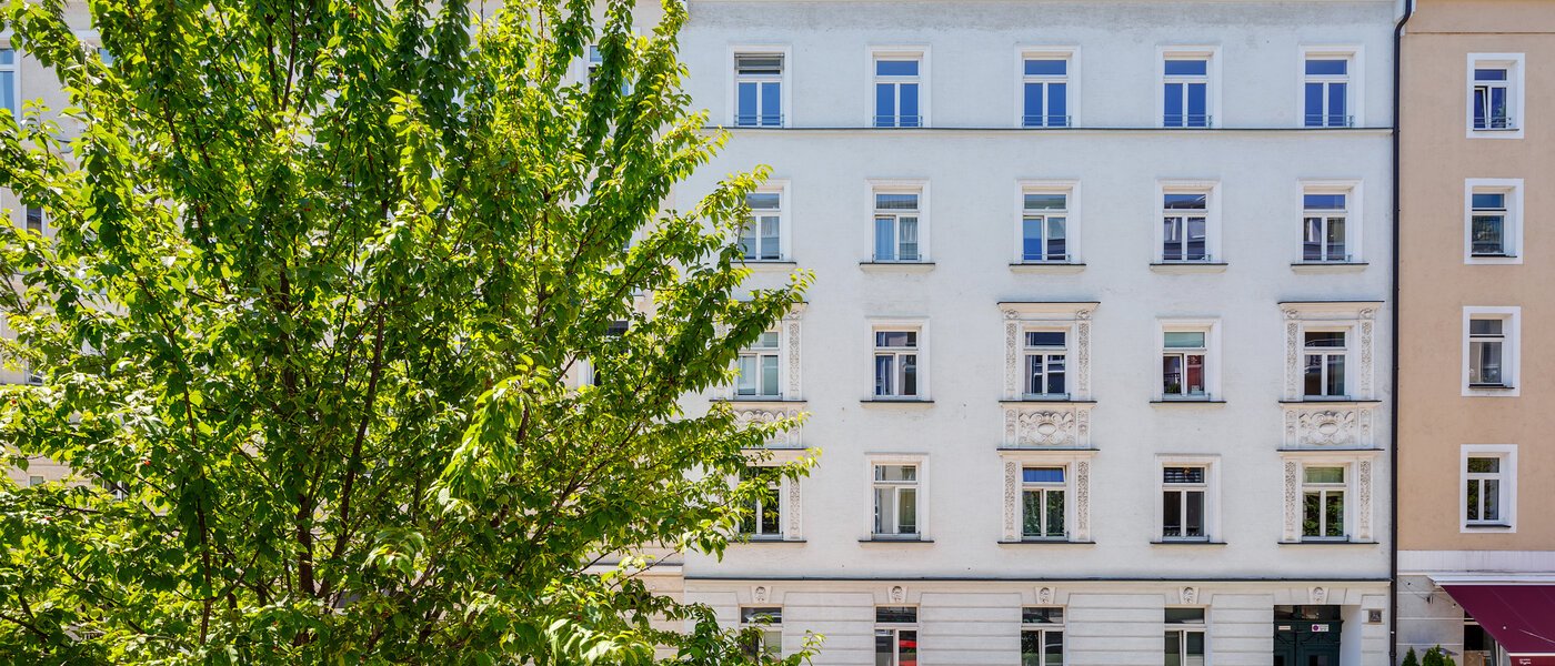 квартира München Haidhausen 01 вид из окна 10593