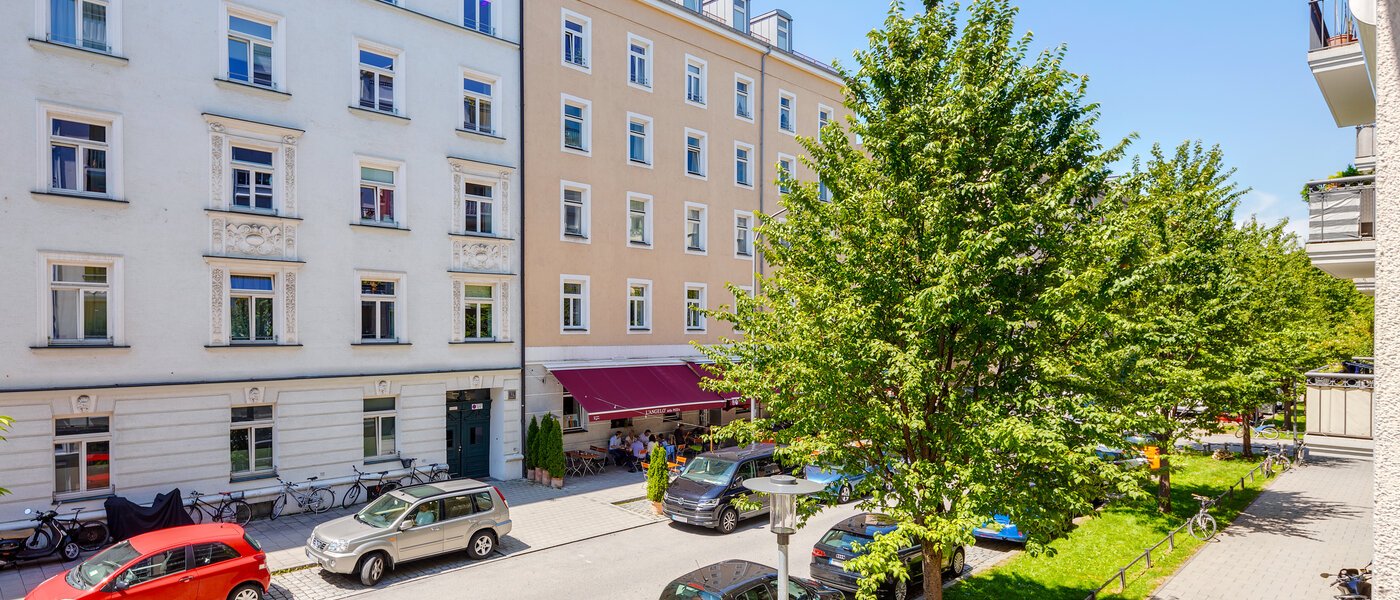 квартира München Haidhausen 02 вид из окна 10593