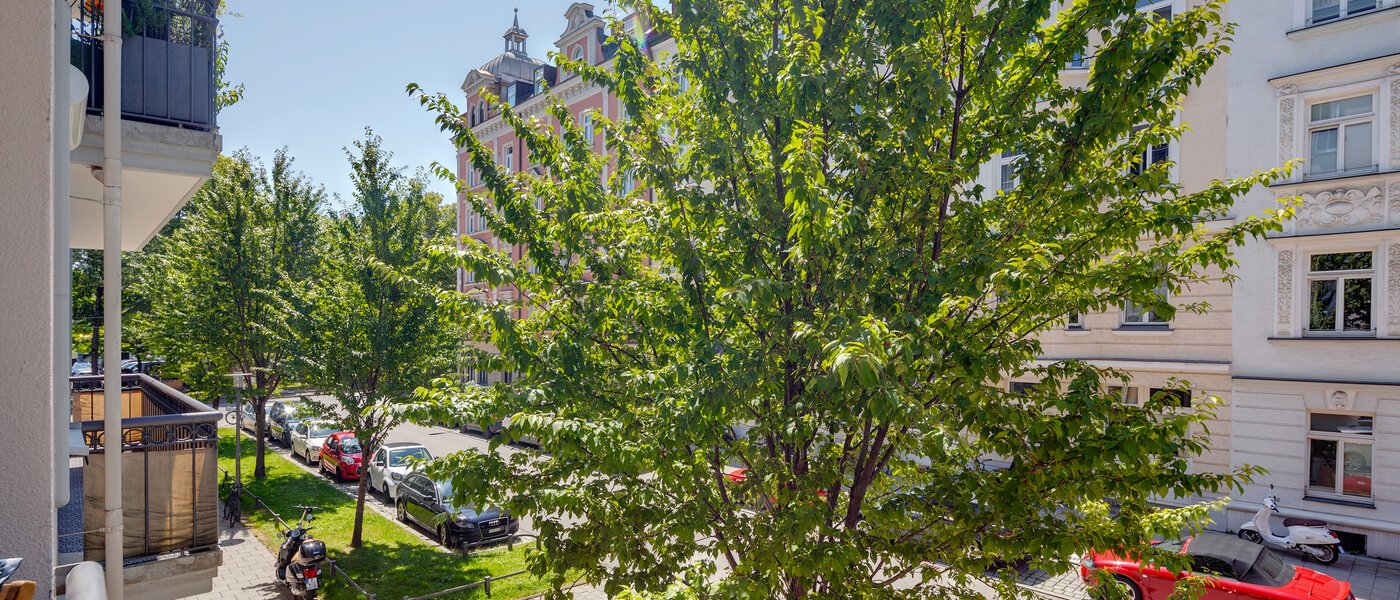 квартира München Haidhausen 03 вид из окна 10593