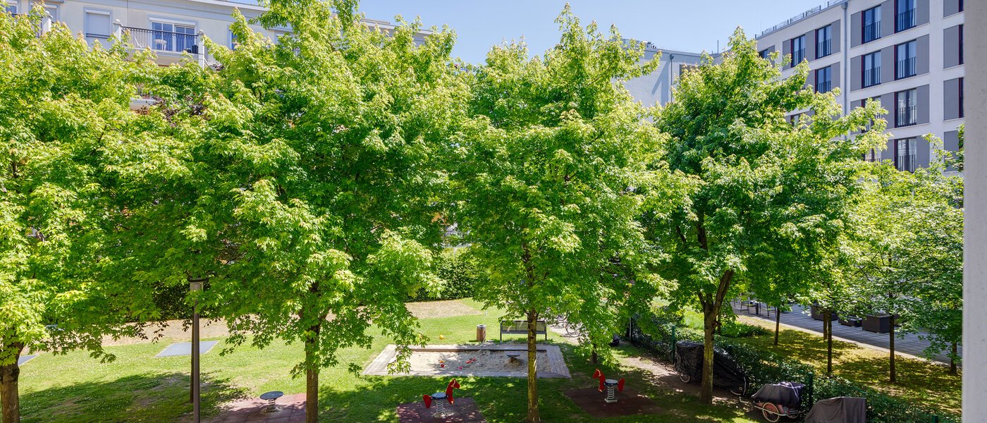 квартира München Haidhausen 04 вид из окна 10593