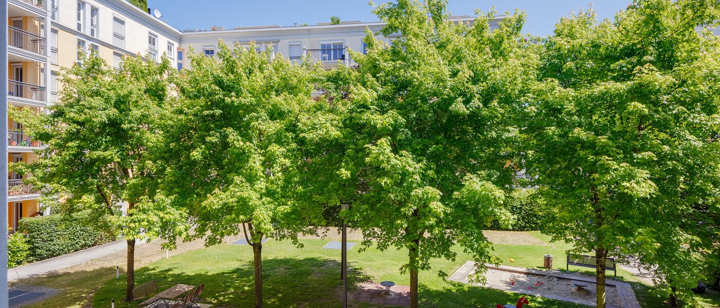 квартира München Haidhausen 05 вид из окна 10593