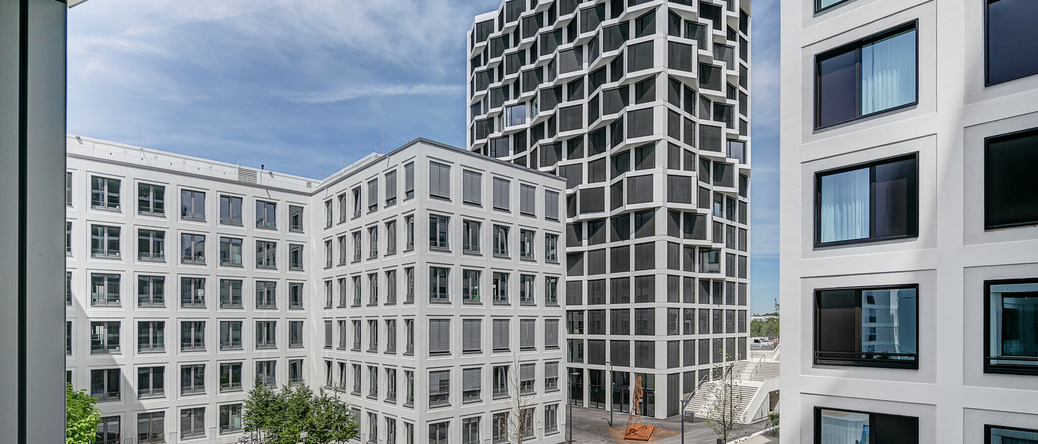 квартира München Nymphenburg 01 вид из окна 10602