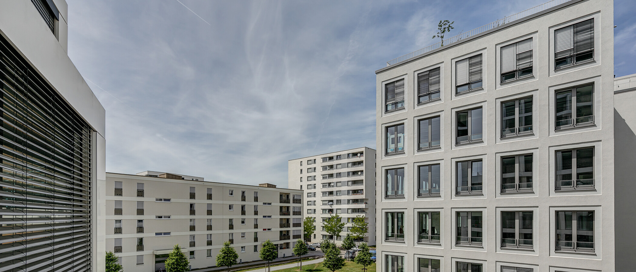 квартира München Nymphenburg 04 вид из окна 10602
