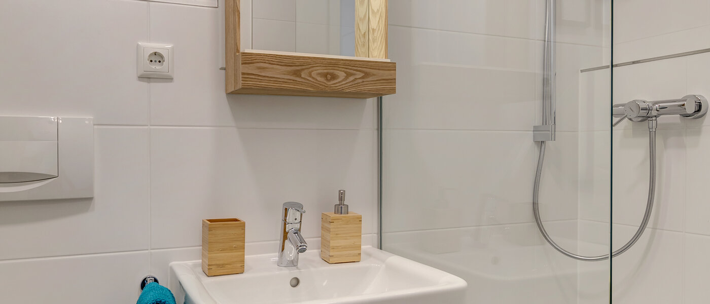 квартира München Olympiadorf 01 ванная комната 10605