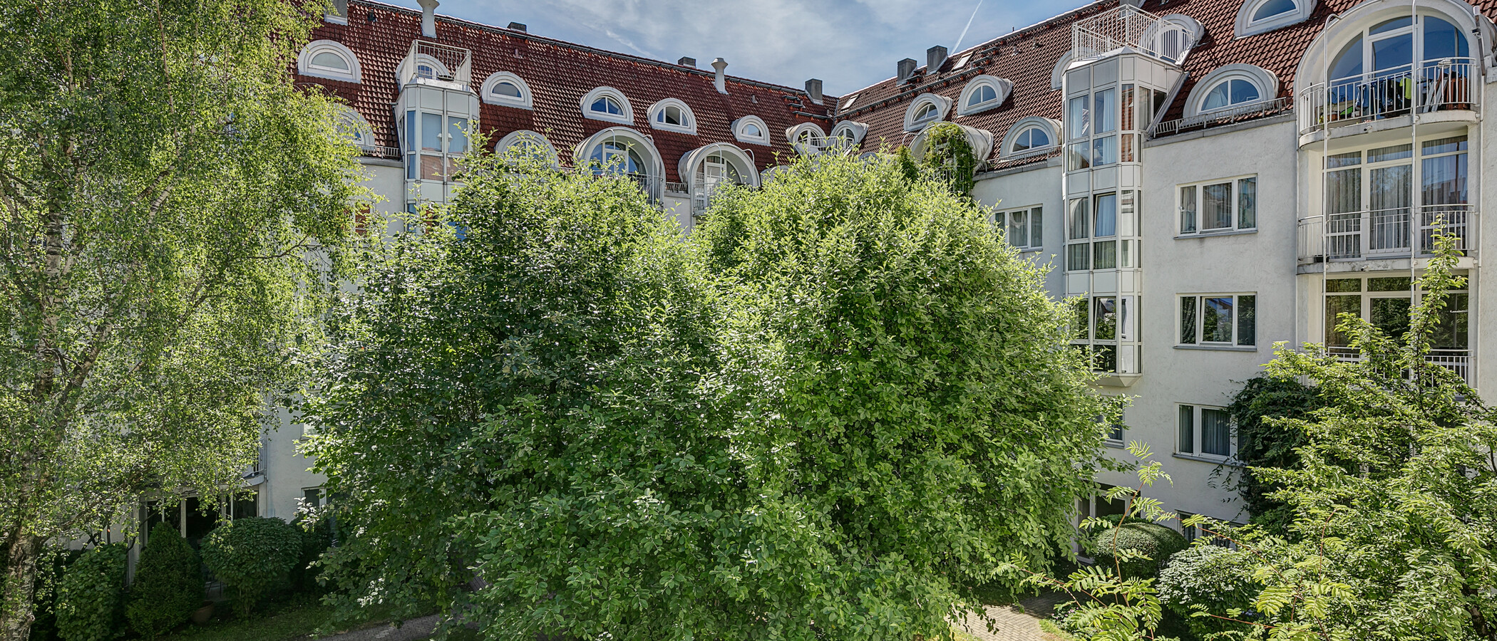 квартира München Lehel 01 вид из окна 10606
