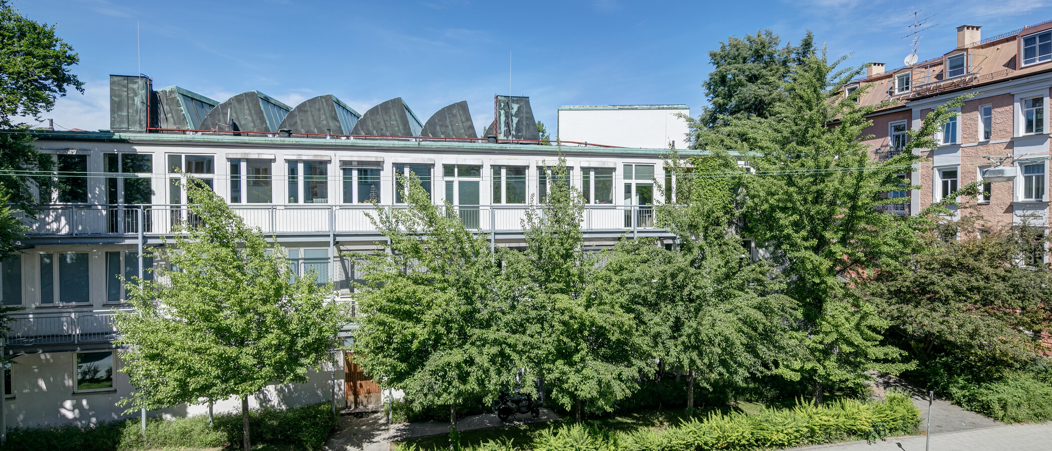 квартира München Lehel 04 вид из окна 10606