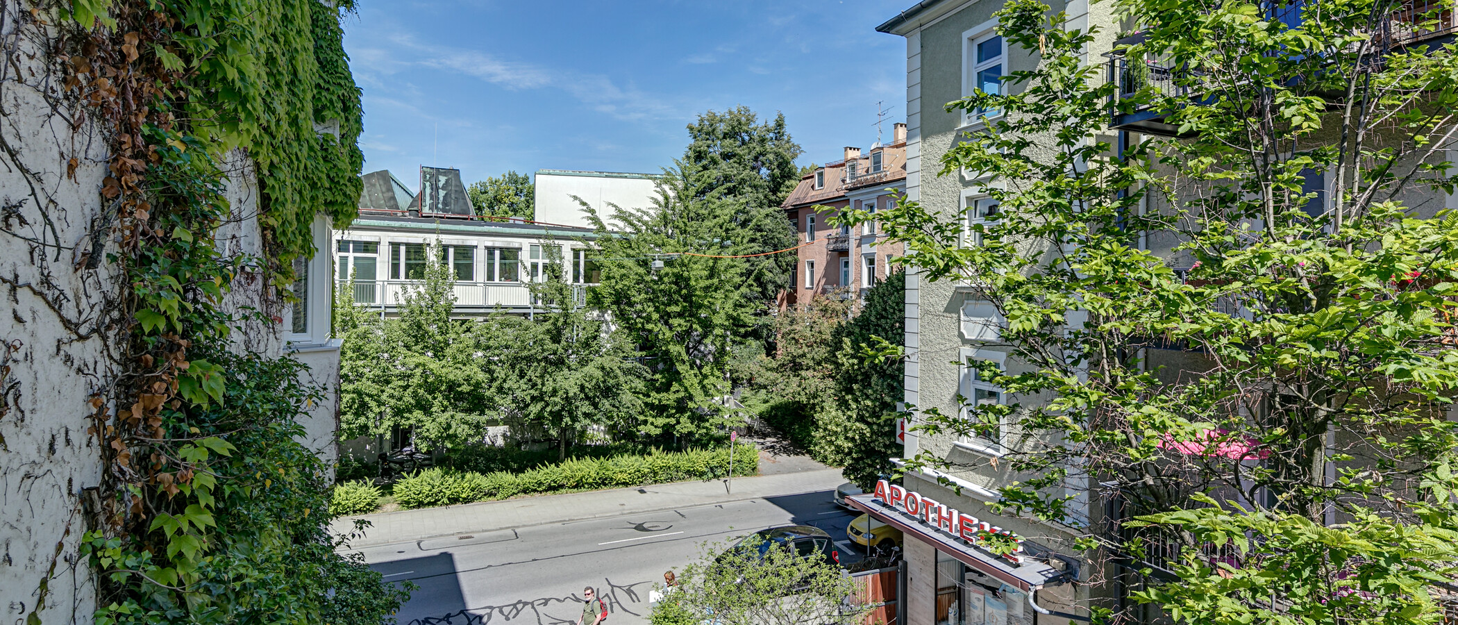 квартира München Lehel 06 вид из окна 10606