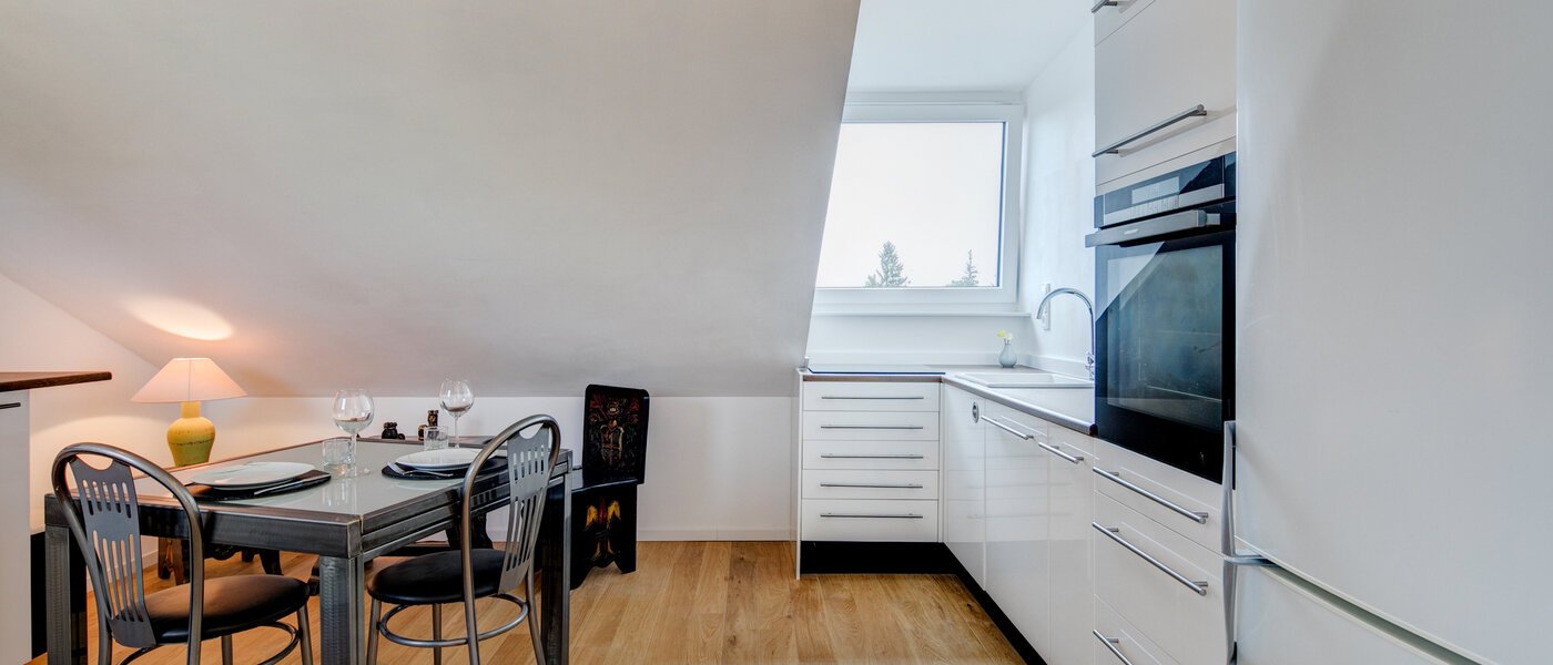 квартира München Am Hart 01 кухня 10610