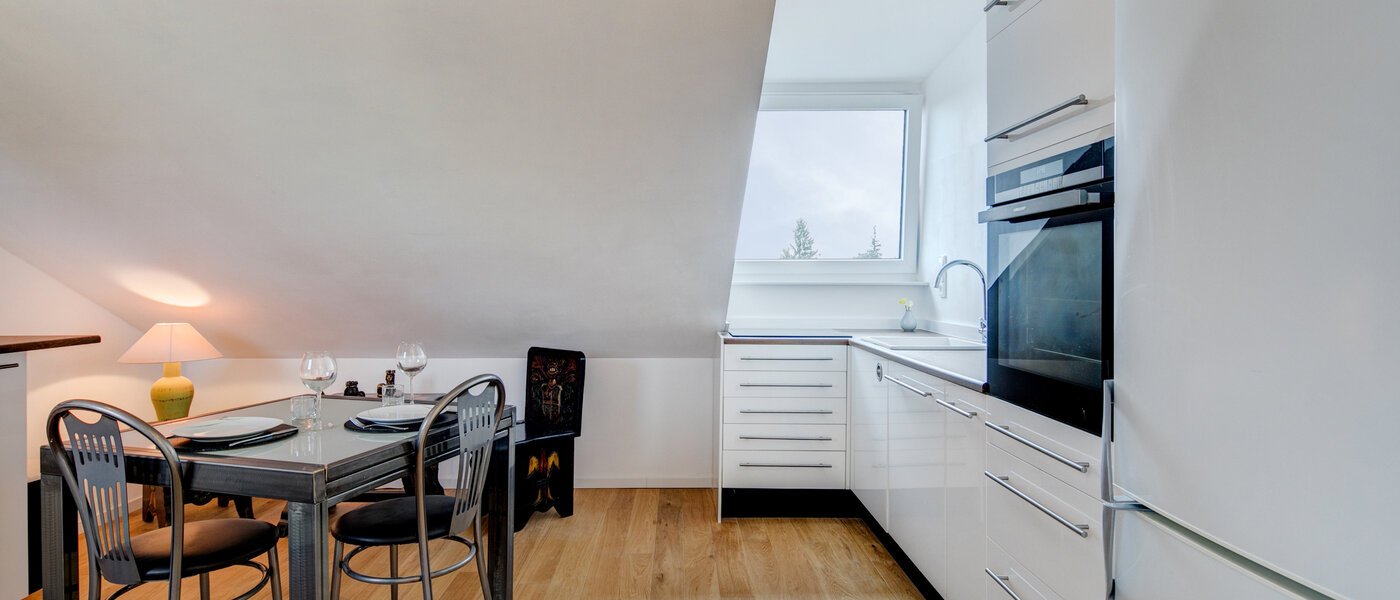 квартира München Am Hart 01 кухня 10610