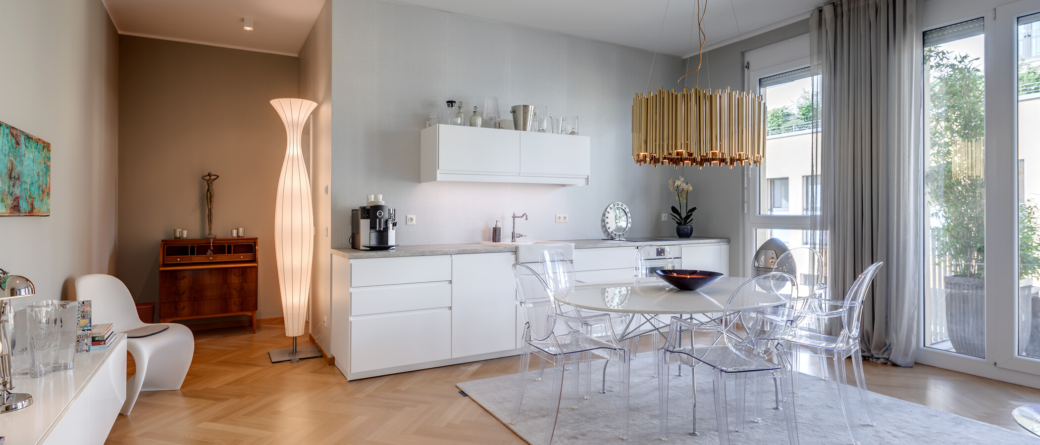 квартира München Schwabing 06 гостиная 10614