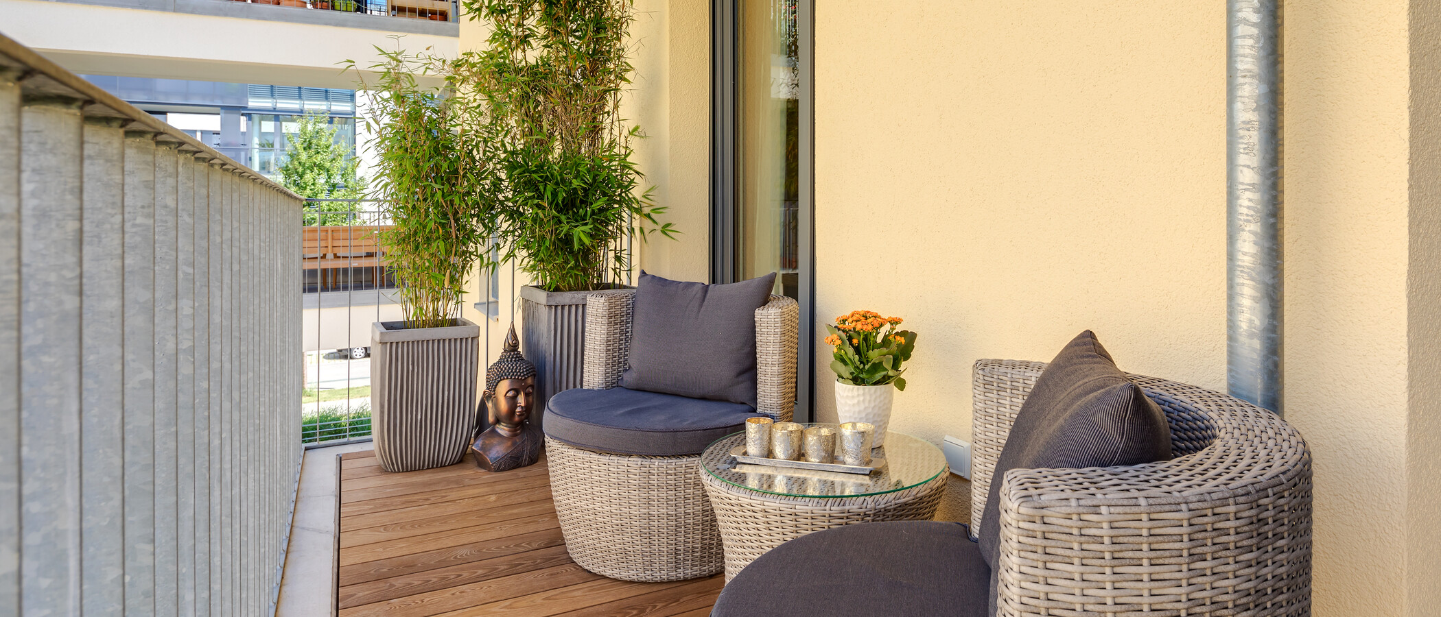 квартира München Schwabing 02 балкон 10614
