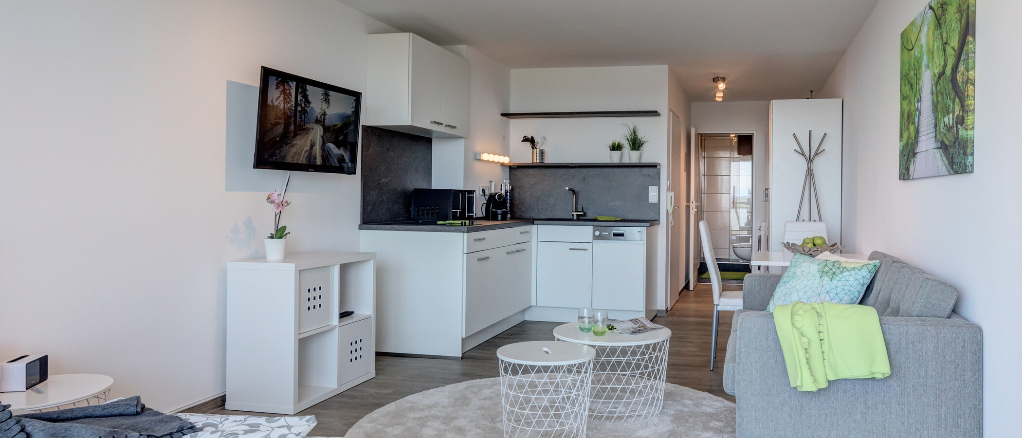 квартира München Neuperlach 04 гостиная 10620