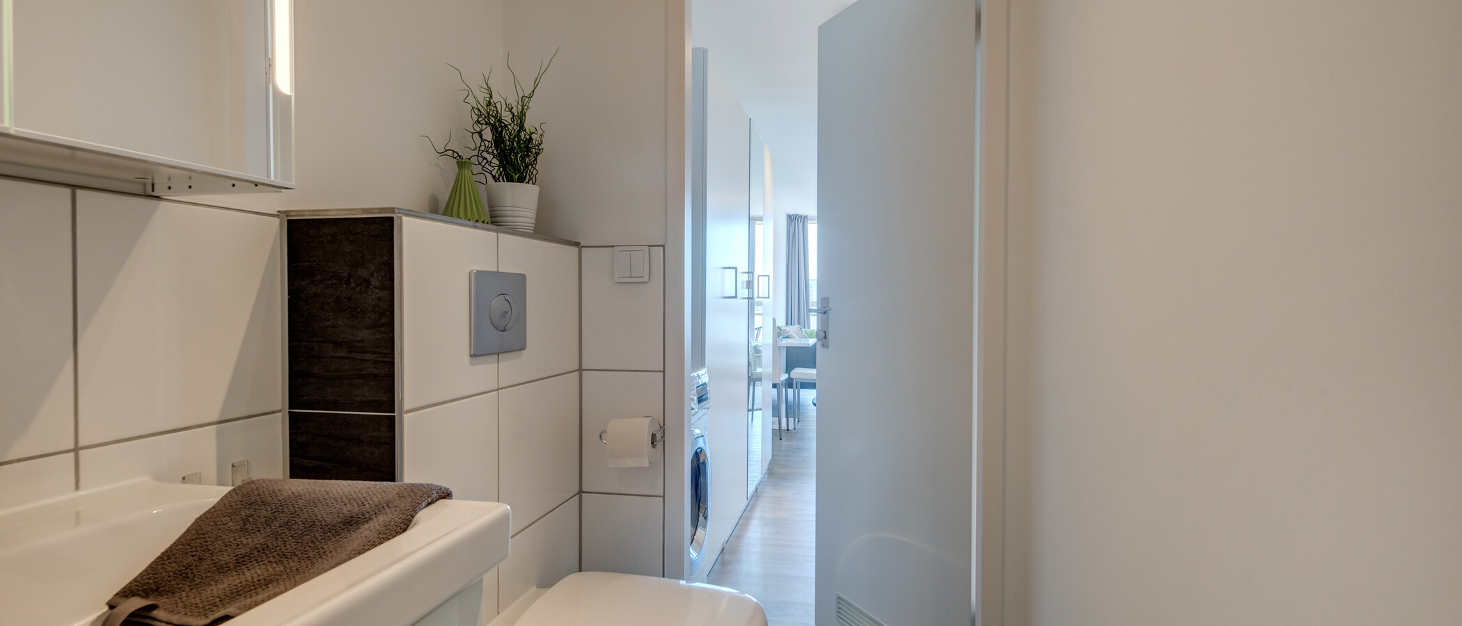 квартира München Neuperlach 02 ванная комната 10620