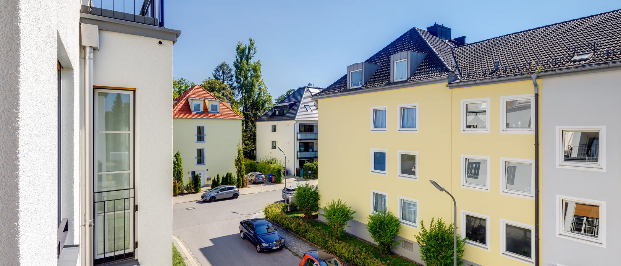 квартира München Nymphenburg 02 вид из окна 10628