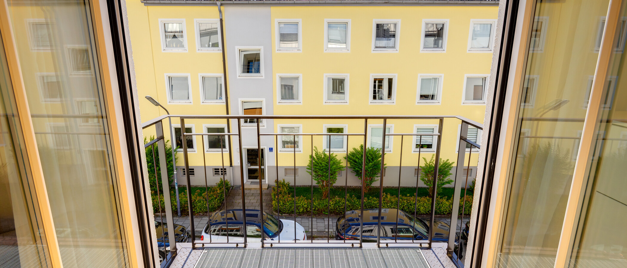 квартира München Nymphenburg 01 2-ой балкон 10628