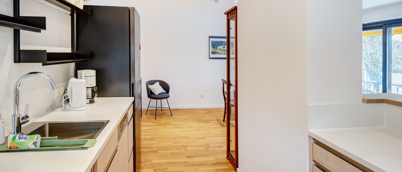 мансардная квартира München Trudering 04 кухня 10634