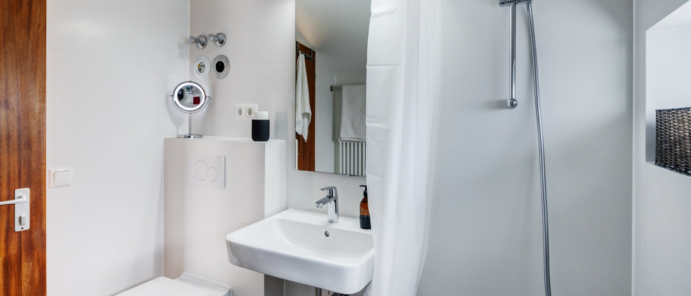 мансардная квартира München Trudering 04 ванная комната 10634