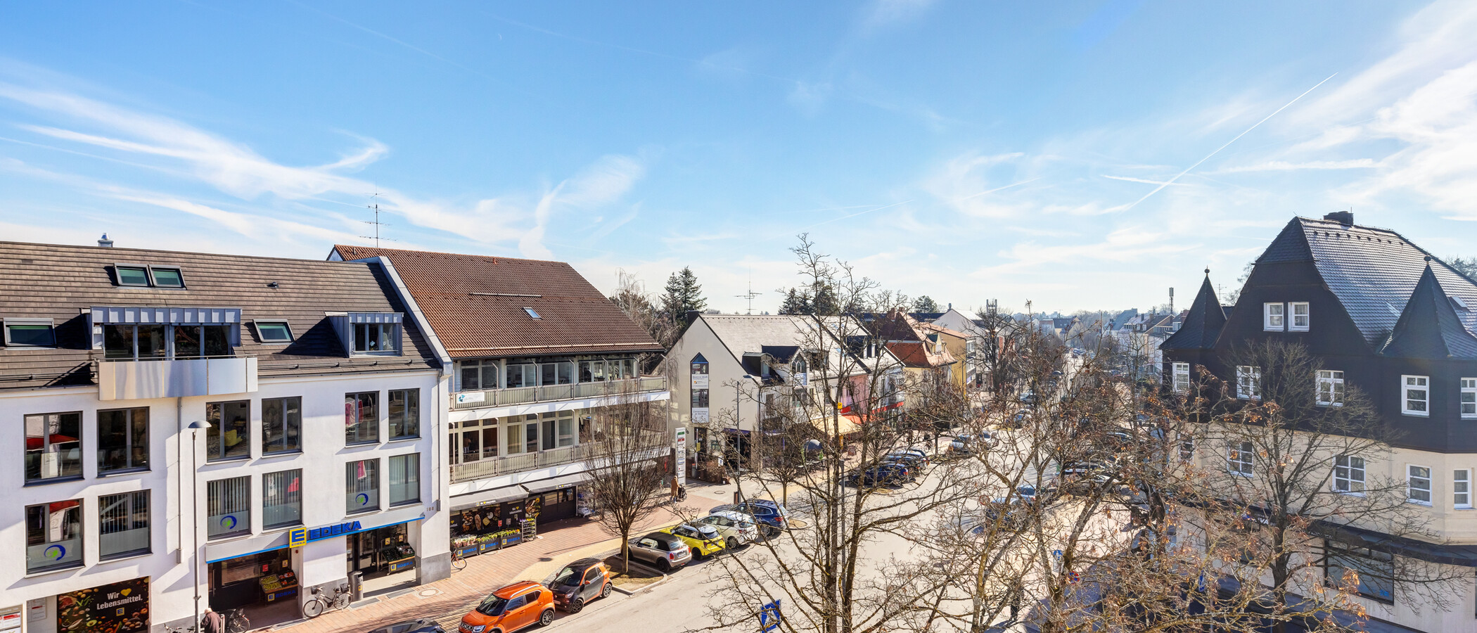 мансардная квартира Gräfelfing 03 вид из окна 10636