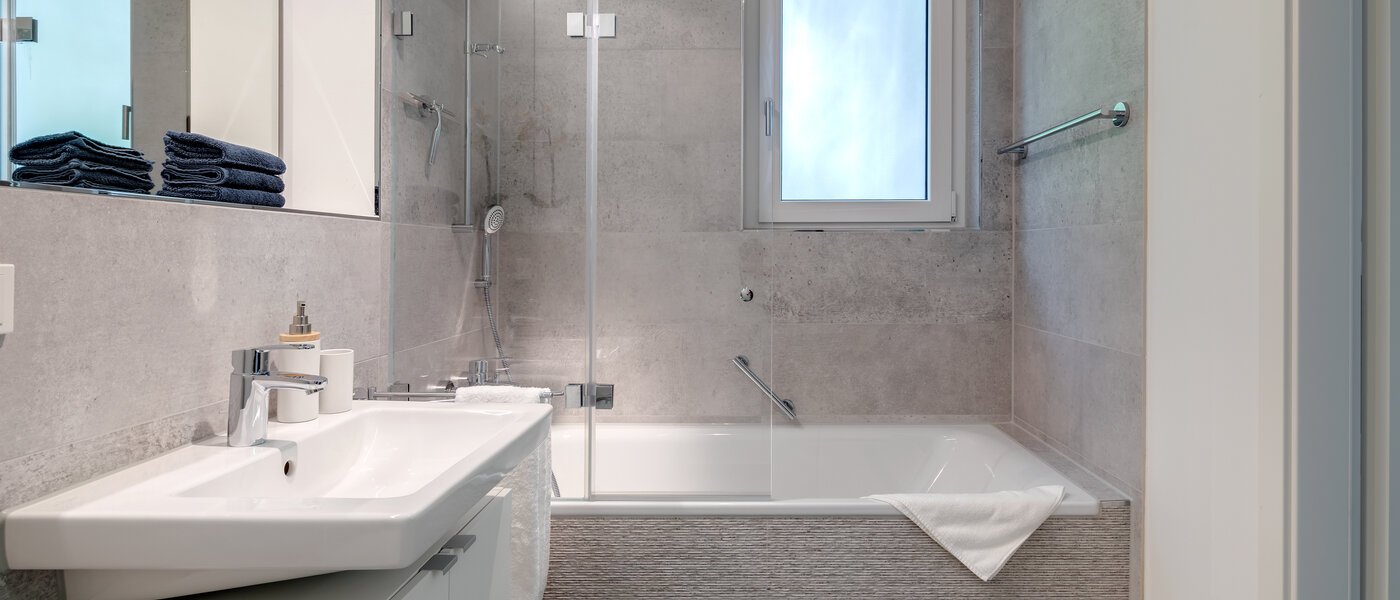 квартира München Bogenhausen 02 ванная комната 10643