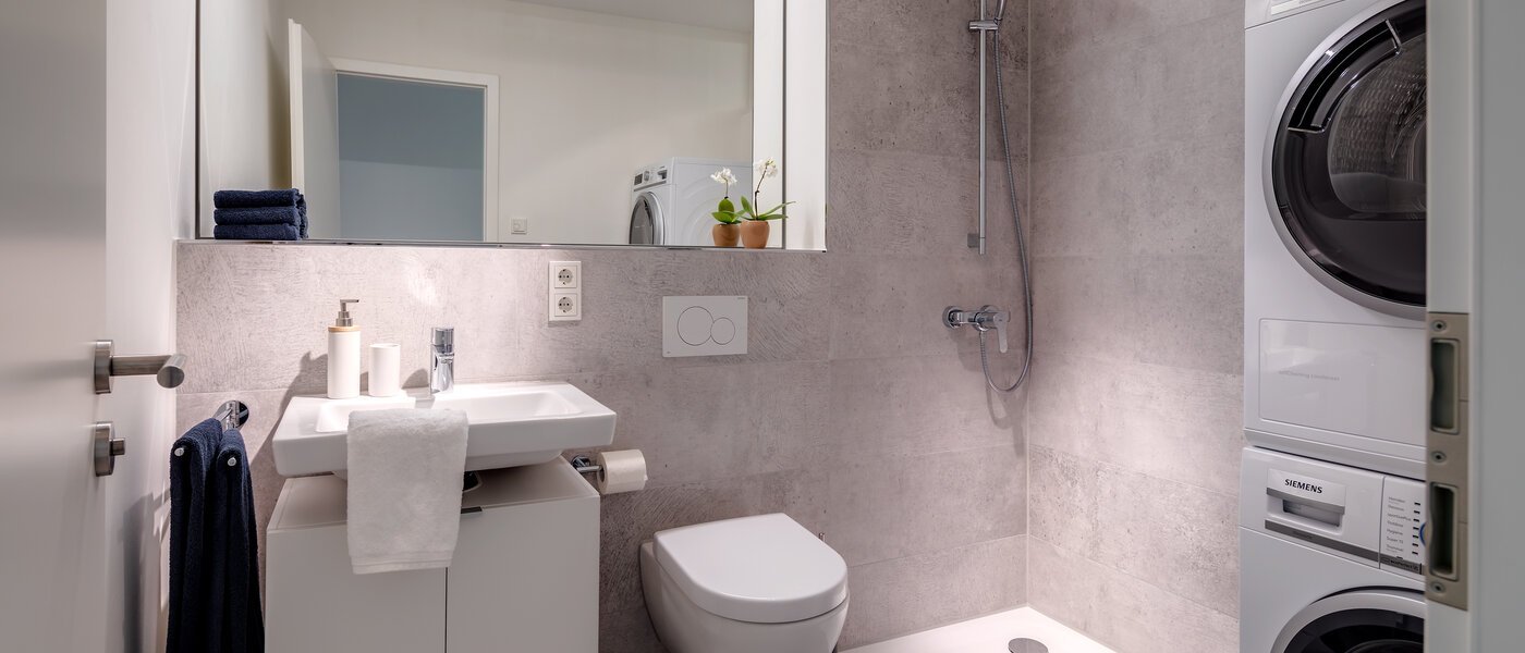 квартира München Bogenhausen 01 2-я ванная комната 10643