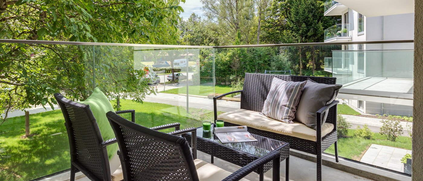 квартира München Bogenhausen 01 балкон 10643