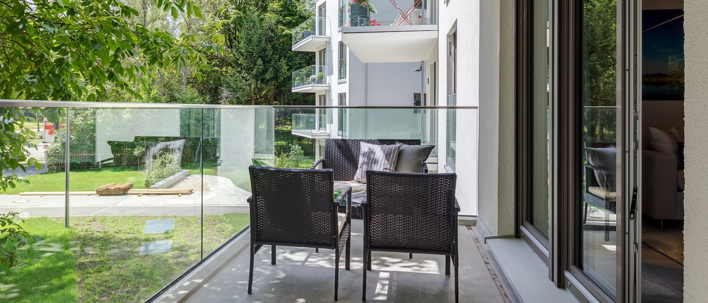 квартира München Bogenhausen 02 балкон 10643