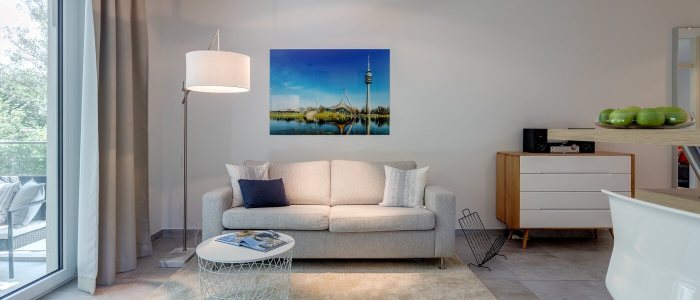 квартира München Bogenhausen 01 жилое пространство 10643