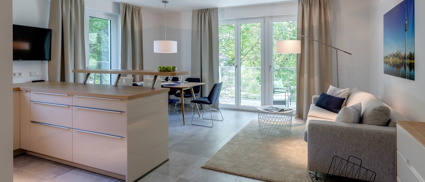 квартира München Bogenhausen 02 жилое пространство 10643