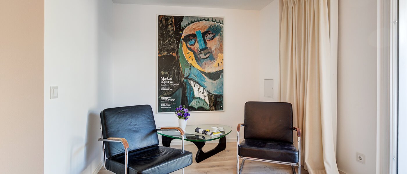 квартира München Schwabing-West 02 гостиная 10645