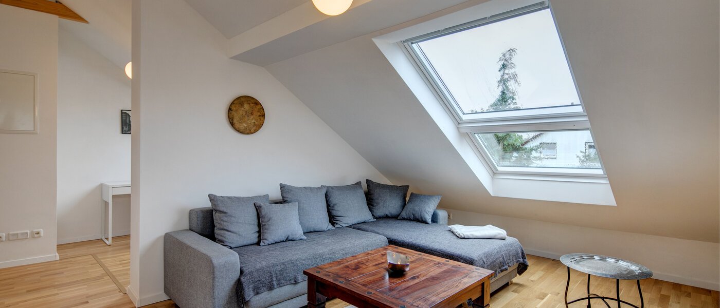 мансардная квартира Eching 02 гостиная 10655