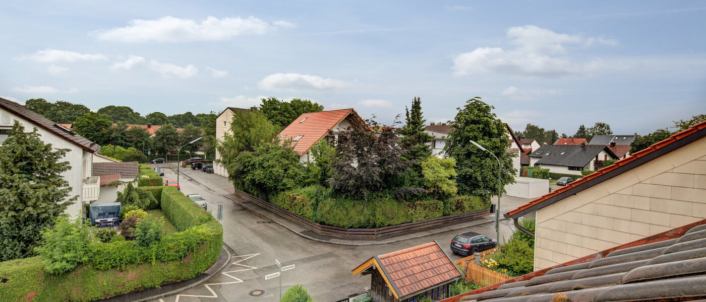 мансардная квартира Eching 01 вид из окна 10655