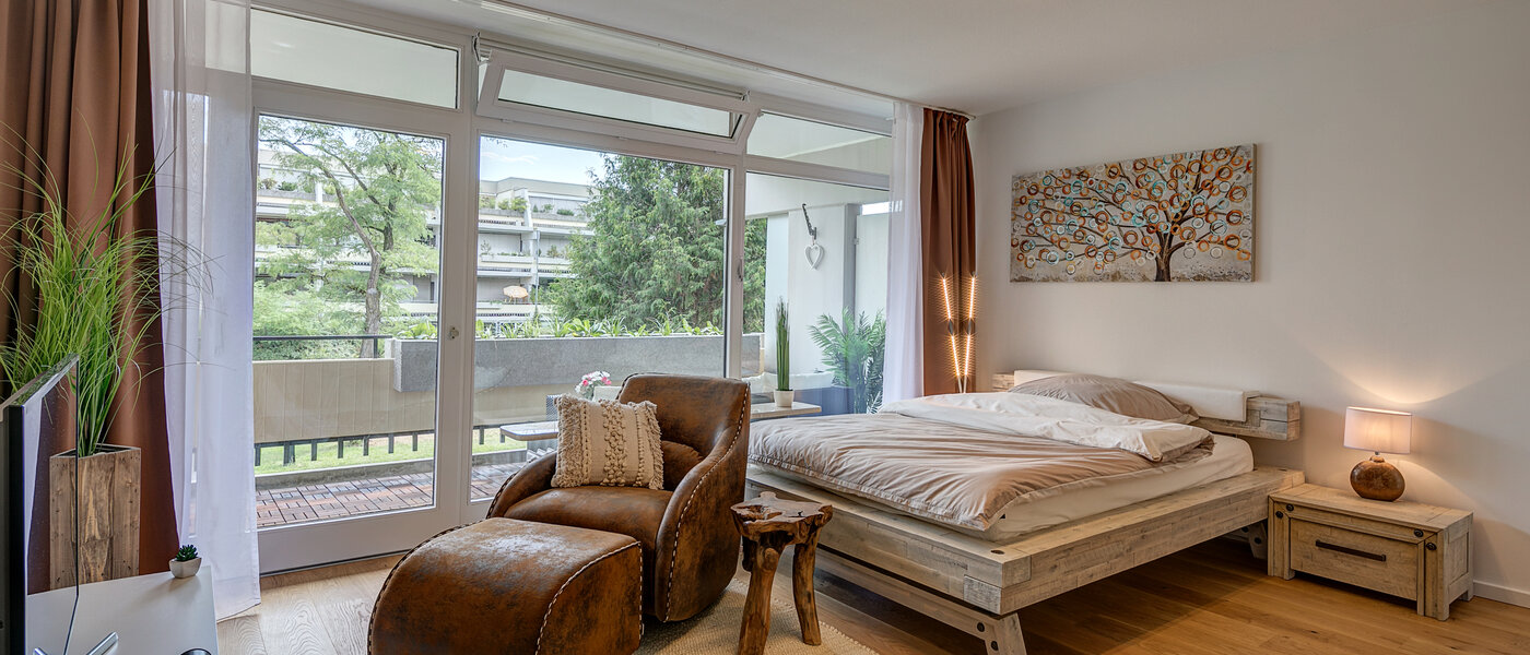 квартира München Obermenzing 01 гостиная 10663